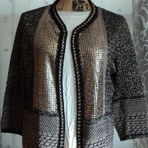 Chico's Sweater with PIZZAZZ --  SIZE 1